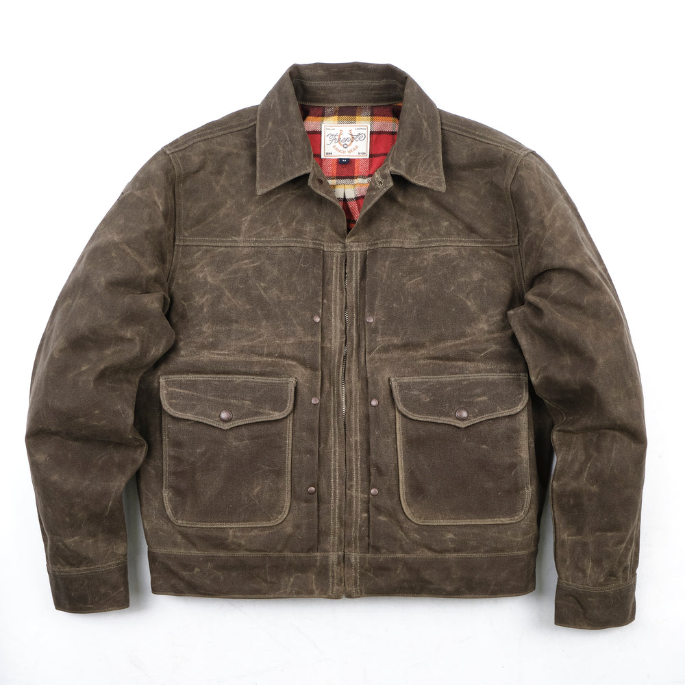 the new faro jacket from Freenote Cloth, made in USA