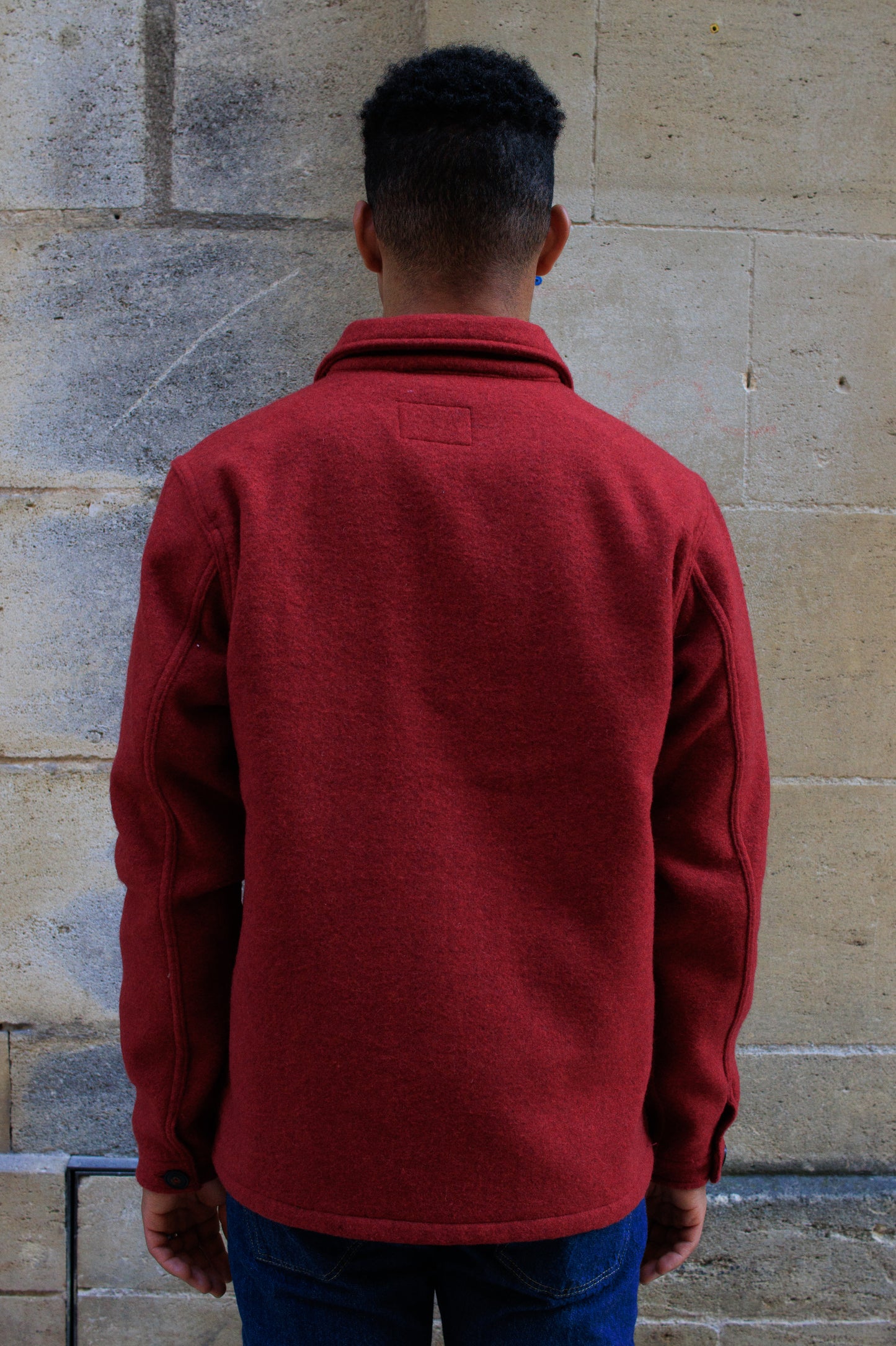Midway Wool CPO Jacket - Red