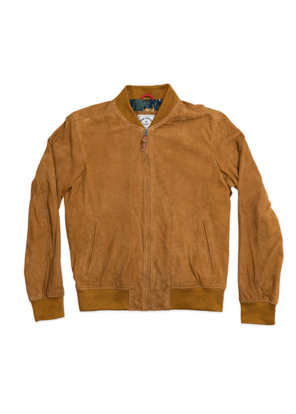Bomber Goat Suede - Cognac