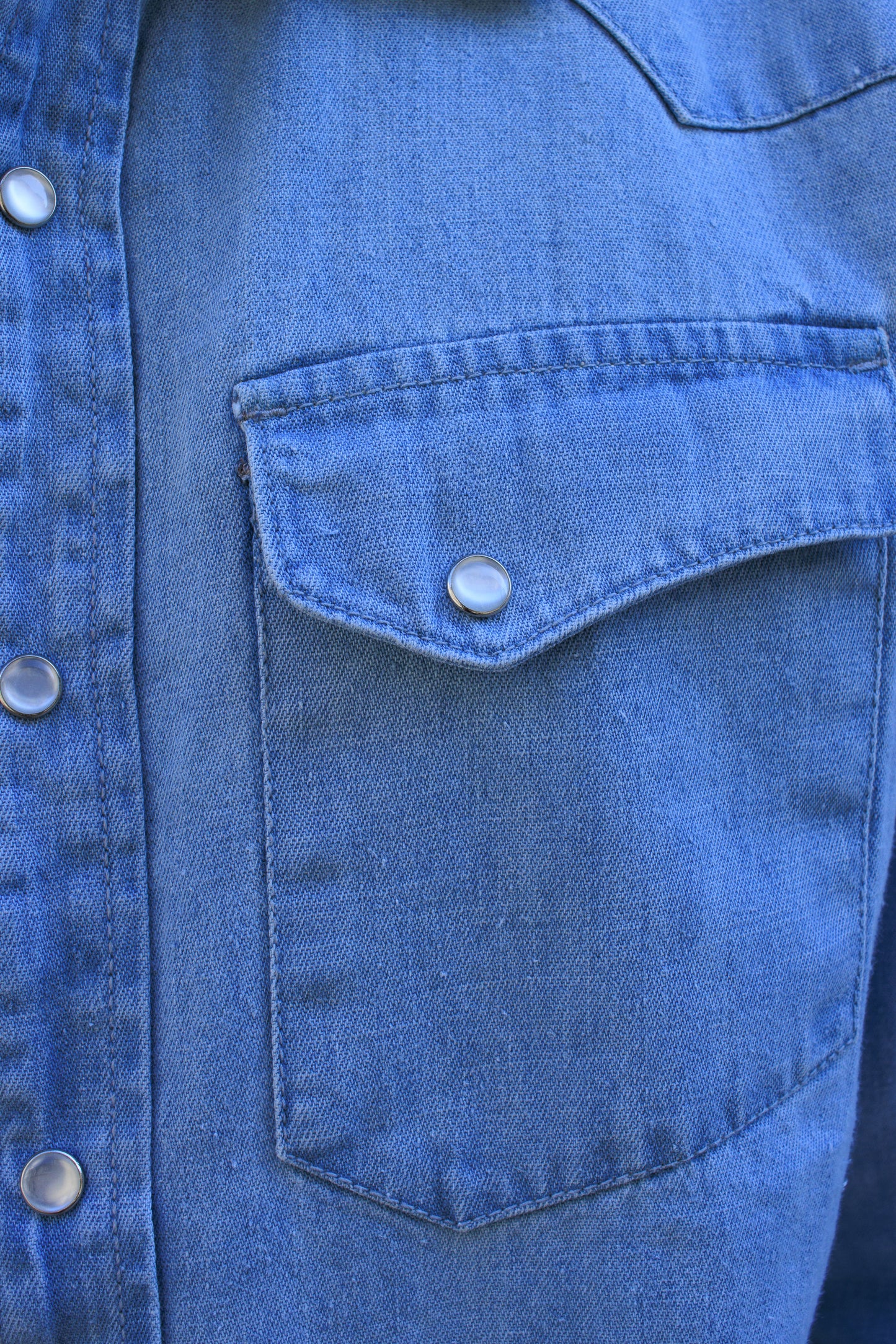 Ojai Shirt - Washed Denim – bleubrut