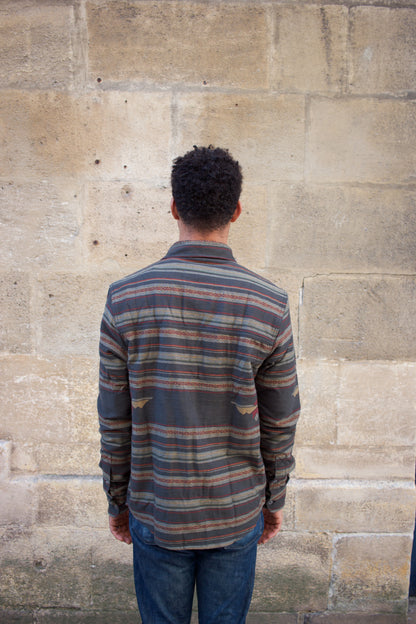 Lawland Shirt - Black Jacquard