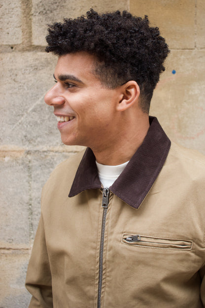 Sanjon Jacket Turpin Canvas - Beige