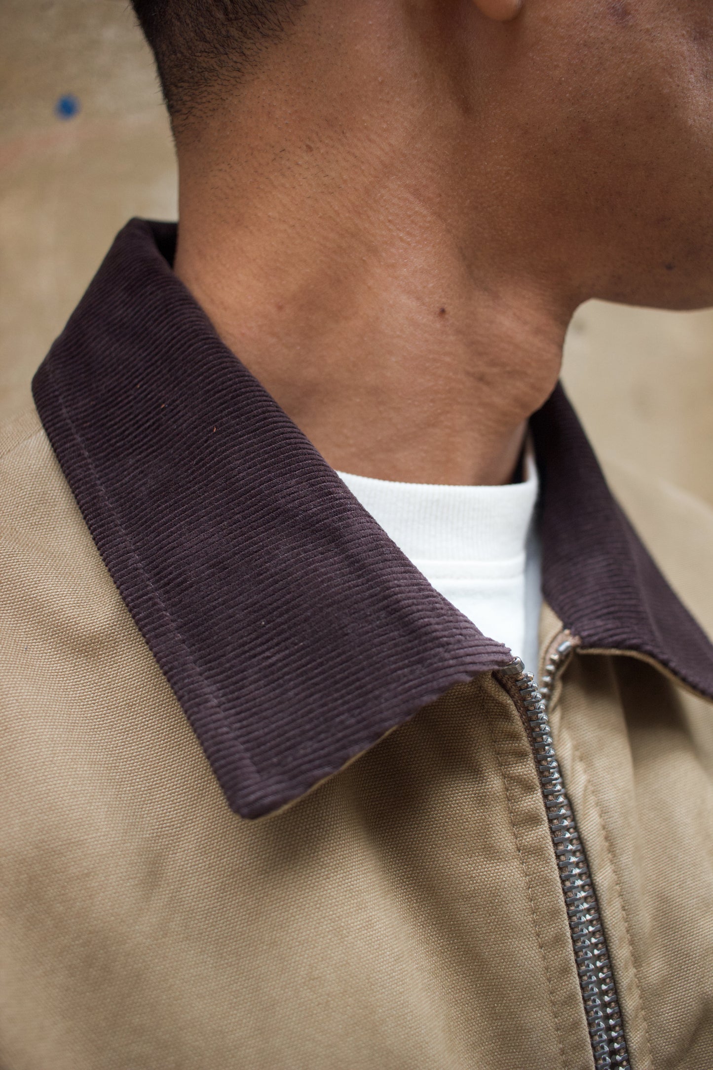 Sanjon Jacket Turpin Canvas - Beige