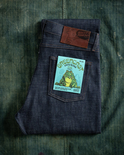 Weird Guy - Greencast Slub Stretch Selvedge