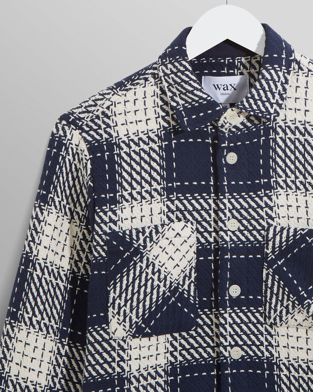 Whiting Overshirt - Marine Beatnik V3