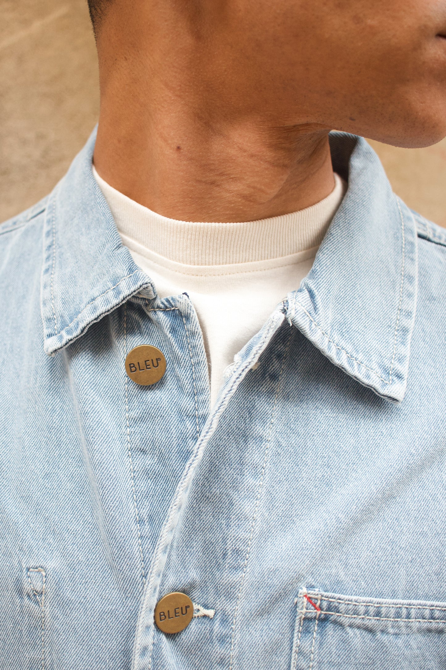 Denim Jacket - Stone Bleached
