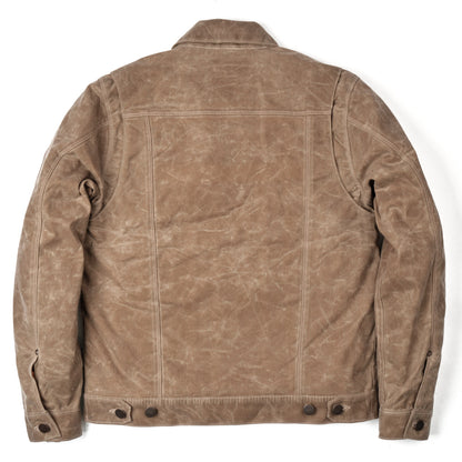 Riders Jacket Waxed Canvas  RJ-1 - Tobacco
