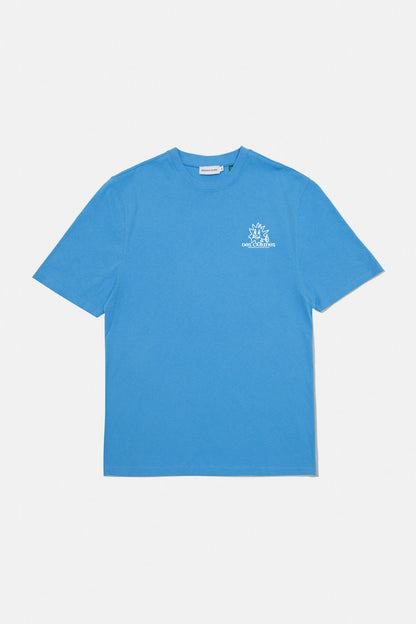 Dos Caminos Tee - Plain Blue