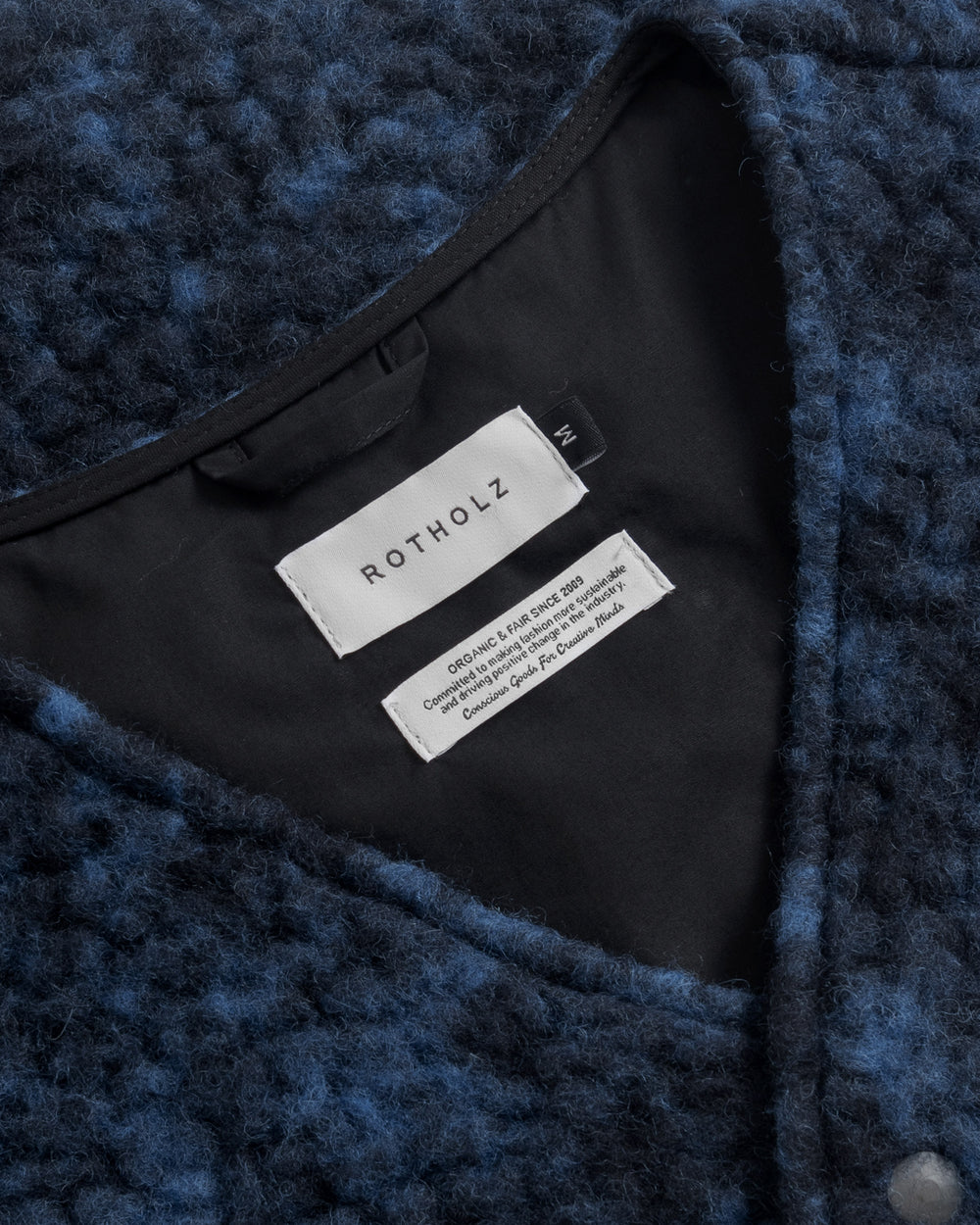 Sherpa Vest - Blue Marled