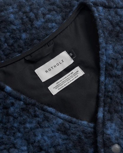Sherpa Vest - Blue Marled