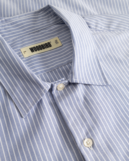 WBWang Ox Flower Shirt - Light Blue
