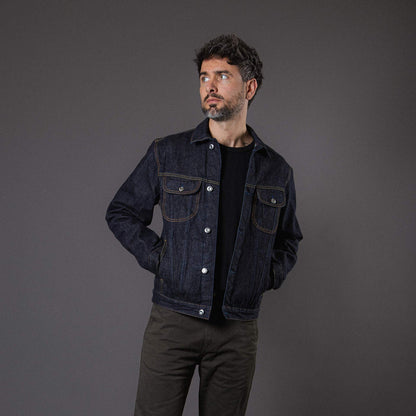 BDJ05 - Trucker Jacket - 14oz Forties Era Selvedge