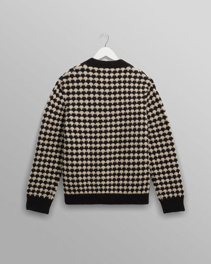 Walker Cardigan Bubble - Knit Black / Ecru