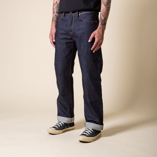 B-07 Relaxed Straight - Special #2 15oz. Vintage Indigo Selvedge
