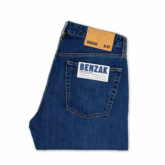 B-07 Relaxed Straight - 13.5oz. Stonewashed Selvedge