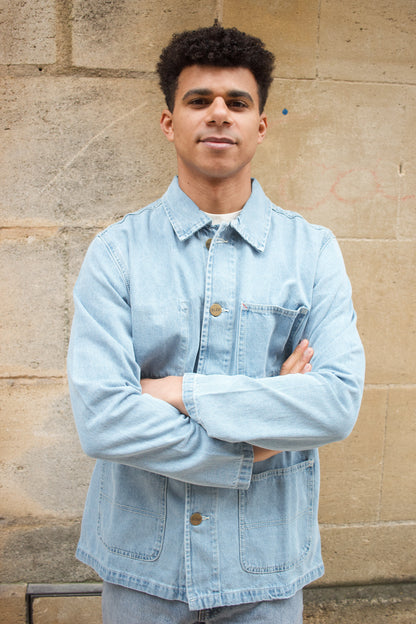 Denim Jacket - Stone Bleached