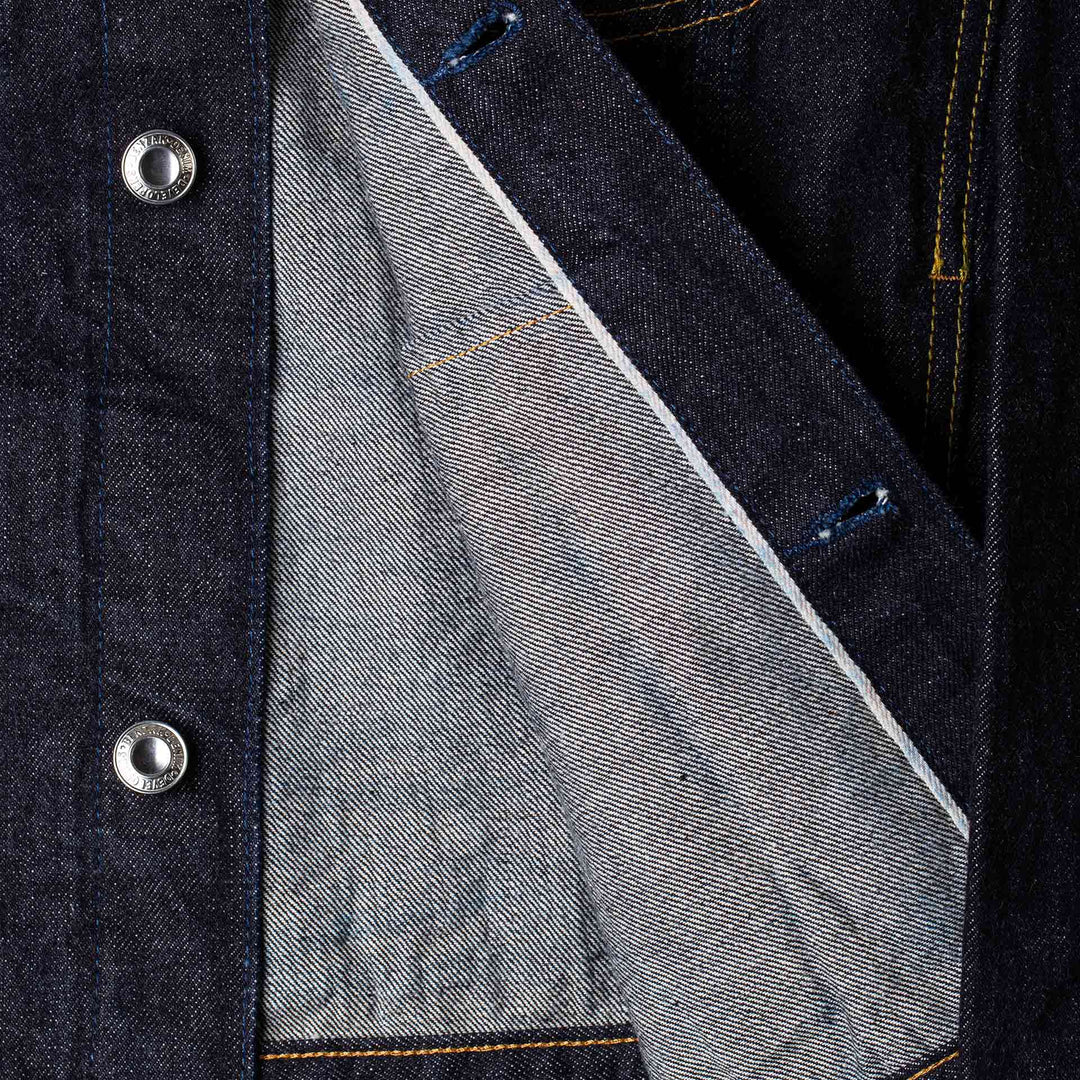BDJ05 - Trucker Jacket - 14oz Forties Era Selvedge