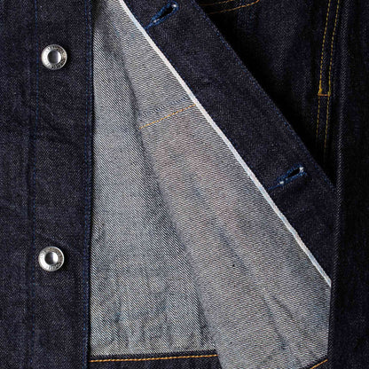 BDJ05 - Trucker Jacket - 14oz Forties Era Selvedge