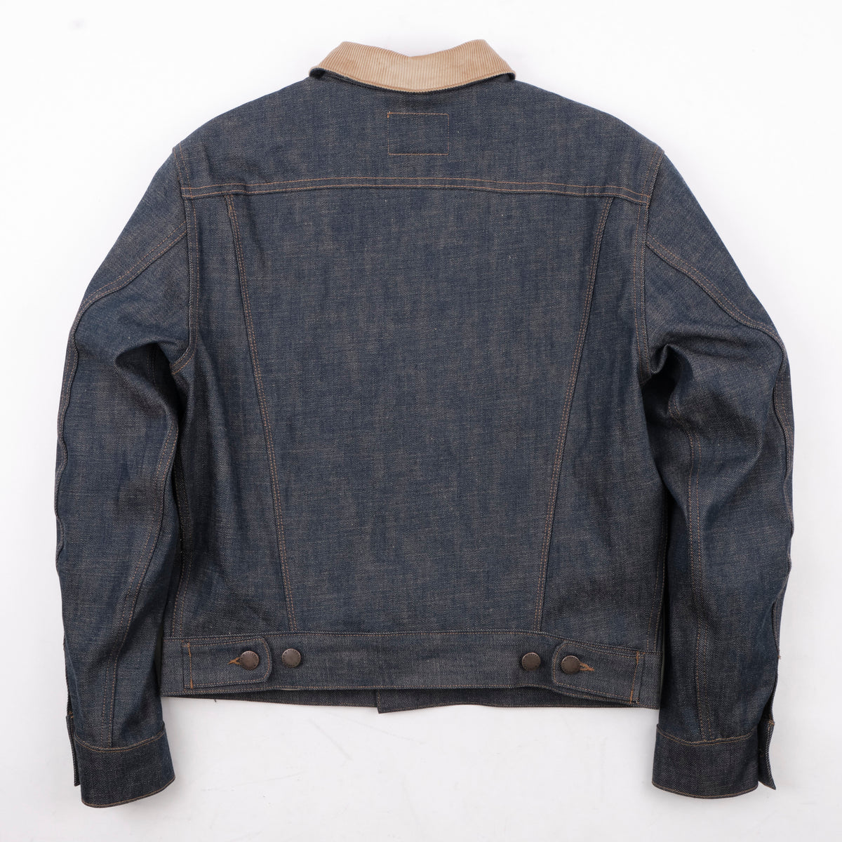 High Low Jacket - 13oz Natural Indigo Selvedge