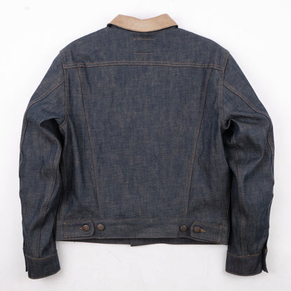High Low Jacket - 13oz Natural Indigo Selvedge