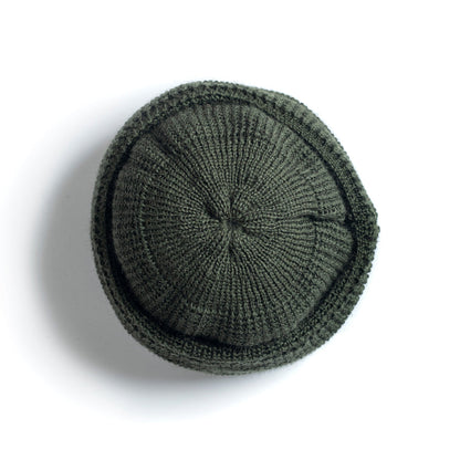 Mechanic Beanie Virgin Wool - Military Green