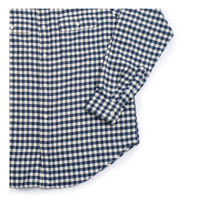 Checked Flannel Shirt - Ink/Seashell