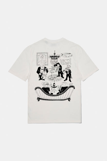 Music Hall Tee - Plain White