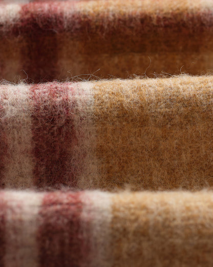 Nolan Overshirt Wool Blend - Check Natural / Multi