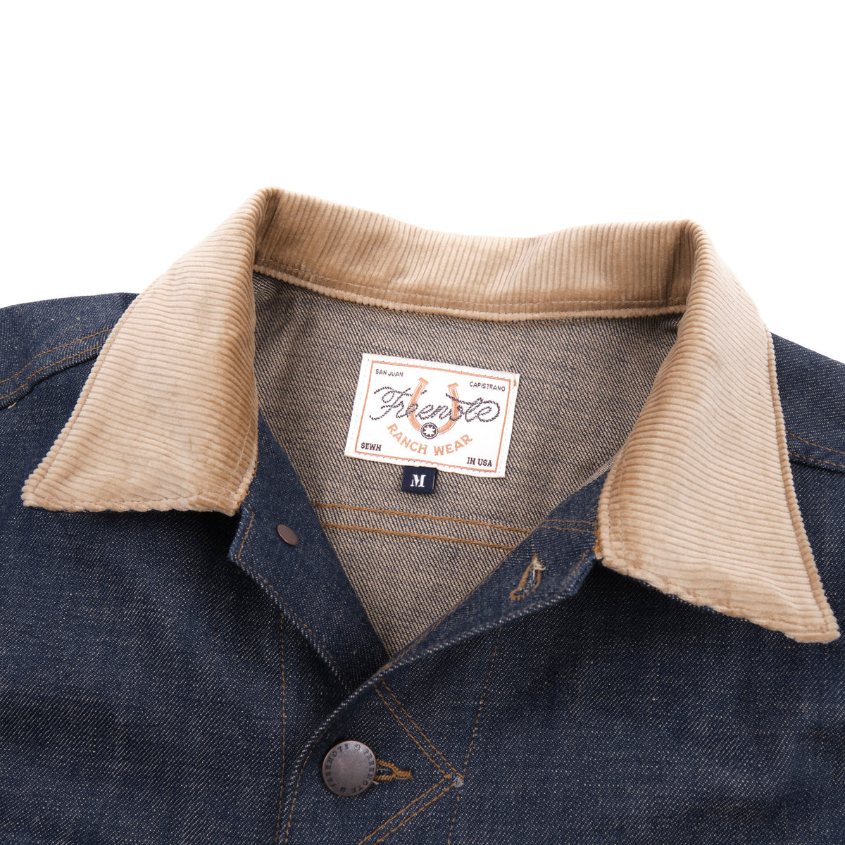 High Low Jacket - 13oz Natural Indigo Selvedge