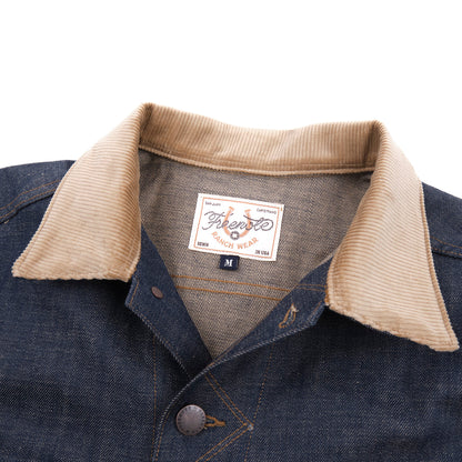 High Low Jacket - 13oz Natural Indigo Selvedge