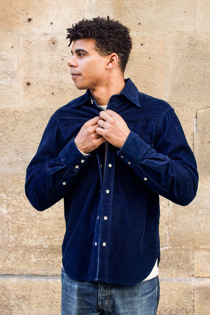 Packard Overshirt - Indigo Corduroy