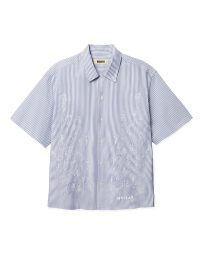 WBWang Ox Flower Shirt - Light Blue