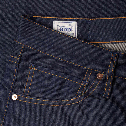 B-02 Regular Straight - 14oz. Aged Indigo Selvedge