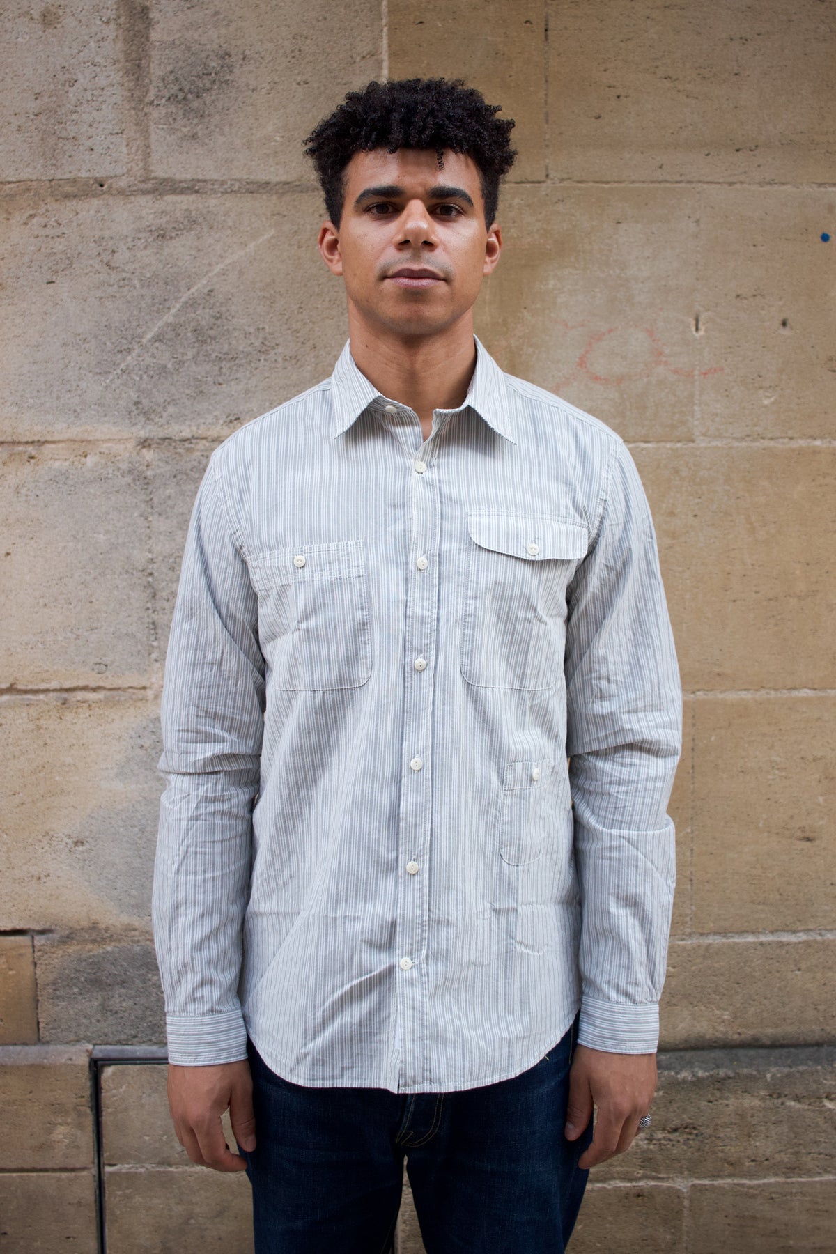 Sorne Shirt - Plain Grey