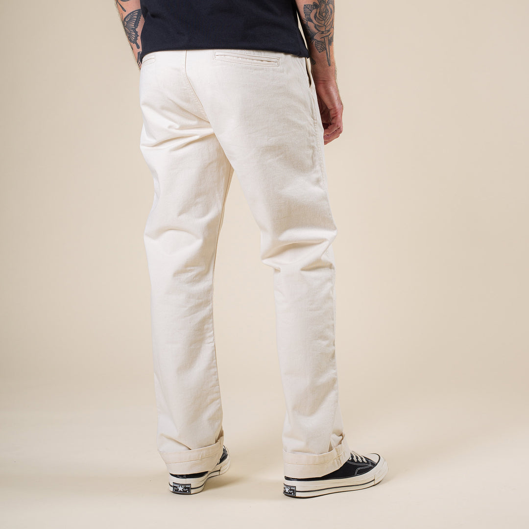 BC-05 Loose Chino - 8.5oz Natural Cotton Chino Cloth