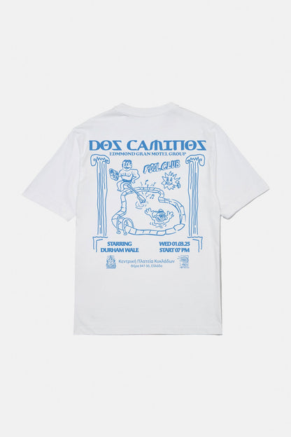 Dos Caminos Tee - Plain White