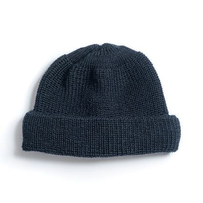 Mechanic Beanie Virgin Wool - Ink