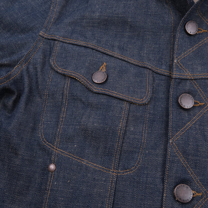 High Low Jacket - 13oz Natural Indigo Selvedge