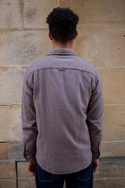 Glint Shirt - Plain Chocolate