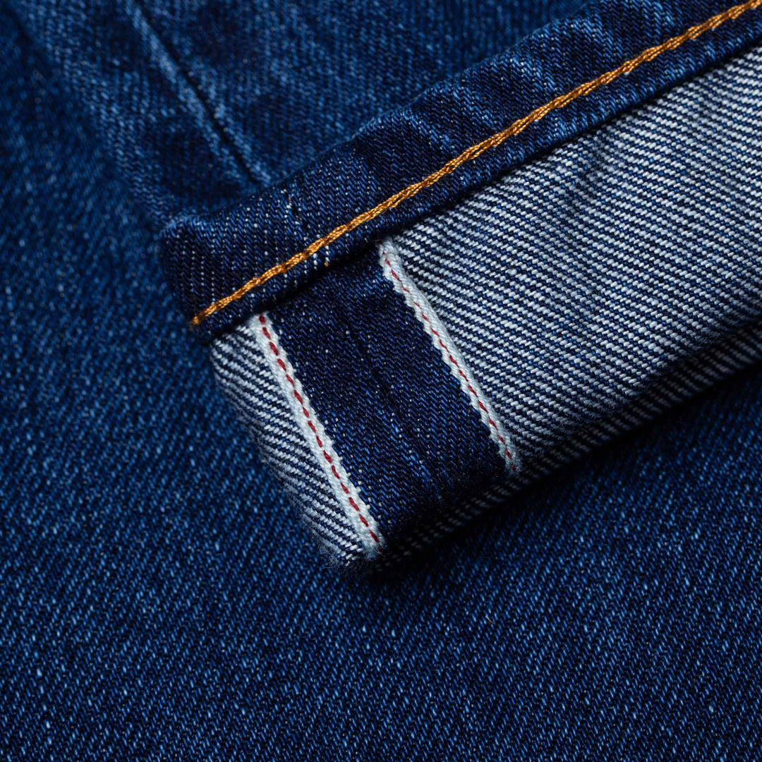 B-07 Relaxed Straight - 13.5oz. Stonewashed Selvedge