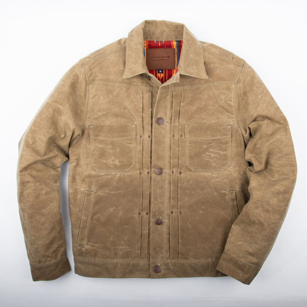 Riders Jacket Waxed Canvas  RJ-1 - Tumbleweed