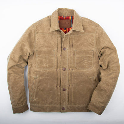 Riders Jacket Waxed Canvas  RJ-1 - Tumbleweed