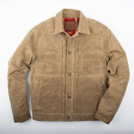Riders Jacket Waxed Canvas  RJ-1 - Tumbleweed