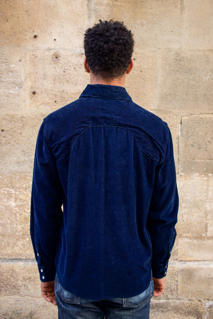 Packard Overshirt - Indigo Corduroy