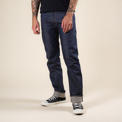 B-02 Regular Straight - 14oz. Aged Indigo Selvedge