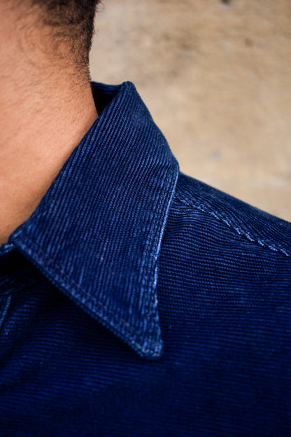 Packard Overshirt - Indigo Corduroy