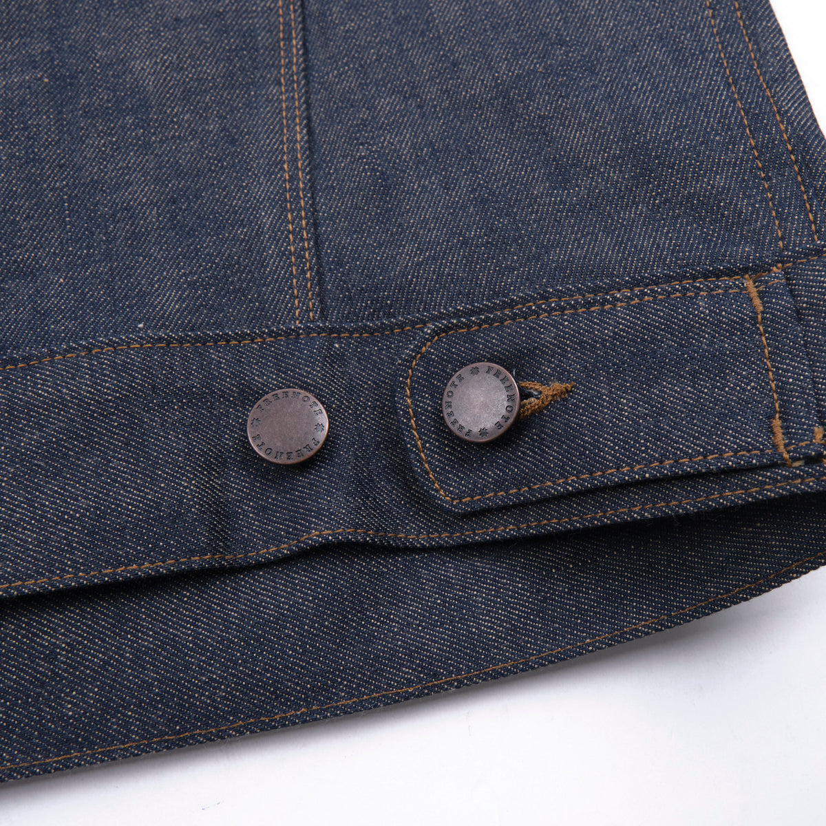 High Low Jacket - 13oz Natural Indigo Selvedge