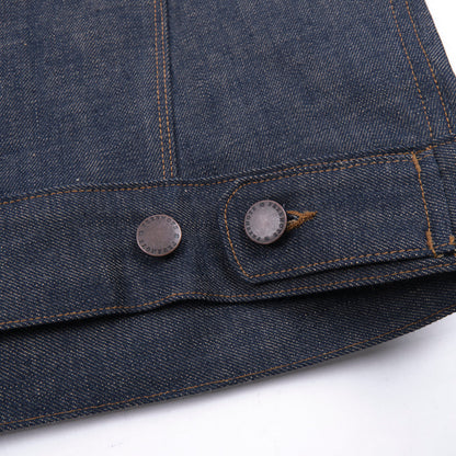 High Low Jacket - 13oz Natural Indigo Selvedge