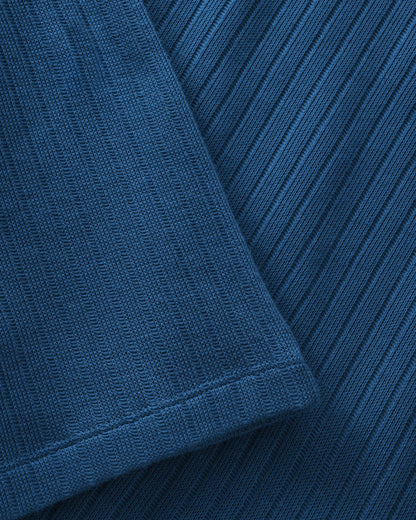 Heavy Ribbed Tee - Royal Blue