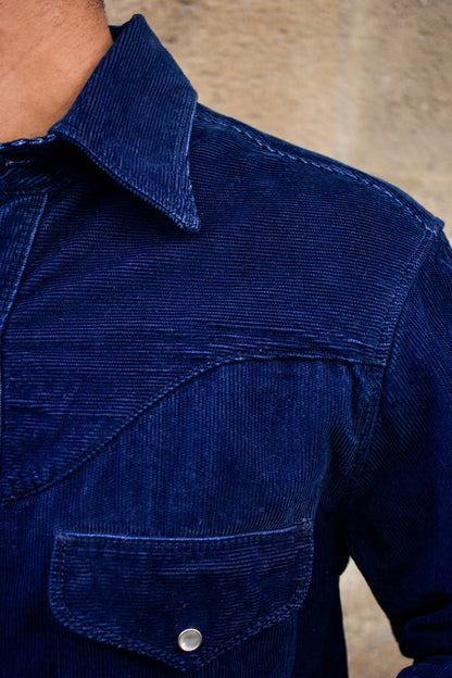 Packard Overshirt - Indigo Corduroy